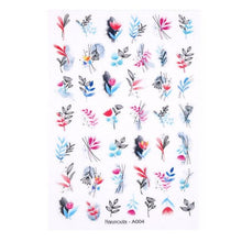 Load image into Gallery viewer, Sexy Lady Pattern 3D Nail Stickers Character Image Decals Slider Valentine Black White Nail Art Decoration Strip Line Nail Decal Self-Adhesive 3D Wave Design Decoration for Women Girls Art Stickers Decal Decoration Metallic Curve Strip Line Nail