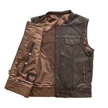 Load image into Gallery viewer, Sharp Shooter Men's Motorcycle Leather Vest
