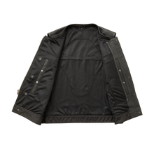 Load image into Gallery viewer, Sharp Shooter Perforated Men's Motorcycle Leather Vest