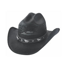 Load image into Gallery viewer, Bullhide Sharp Witted - Straw Cowboy Hat