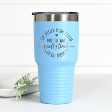Load image into Gallery viewer, She Believed 30 oz Engraved Tumbler