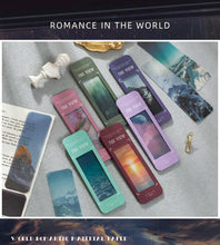 Load image into Gallery viewer, Sheets Scrapbooking Deco Craft Paper Bookmark For Teachers Students Classroom Rewards Supplies Page Markers Assorted Book Markers Durable Magnetic Page Clip For Students Teachers Reading