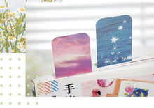Load image into Gallery viewer, Sheets Scrapbooking Deco Craft Paper Bookmark For Teachers Students Classroom Rewards Supplies Page Markers Assorted Book Markers Durable Magnetic Page Clip For Students Teachers Reading