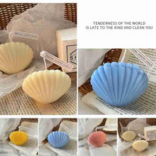 Load image into Gallery viewer, Shell candle Soy Wax Scented Candle Seashell Scented Candles Aesthetic Trendy Candles Hand Poured Soy Wax Candle Handmade Shell Shape Candle Seashell Candle For Room Decor