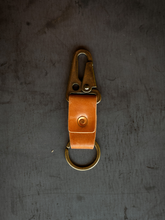 Load image into Gallery viewer, Key Clip - Natural Shell Cordovan