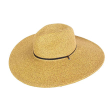 Load image into Gallery viewer, Peter Grimm Shimmer - Womens Wide Brim Straw Sun Hat