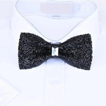 Load image into Gallery viewer, Shiny Butterfly Men Bowtie Sparkling Wedding Bridegroom Bow Ties Adjustable Length Party Bowties