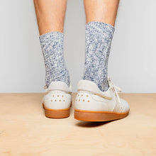 Load image into Gallery viewer, 65-400-WHT SHIZZO Signature Leather Sneakers, White