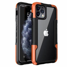 Load image into Gallery viewer, Shockproof Phone Case For iPhone 12 11 13 Pro Max Transparent Case For iPhone 11 12 13 Hard Soft Full Cover 360 Degree Protective Cover Simple Luxury Design Shiny iphone cover