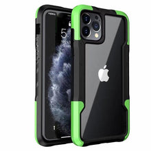 Load image into Gallery viewer, Shockproof Phone Case For iPhone 12 11 13 Pro Max Transparent Case For iPhone 11 12 13 Hard Soft Full Cover 360 Degree Protective Cover Simple Luxury Design Shiny iphone cover