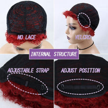 Load image into Gallery viewer, Short Curly Hair Wigs Pixie Cut Brazilian Human Hair For Black Women Natural Black 150% Density Glueless Afro Kinky Curly Human Hair Wig For Black Women Gifts for Girlfriends