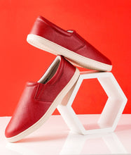 Load image into Gallery viewer, SILAS Women's Genuine Leather Slip On Loafer Shoes