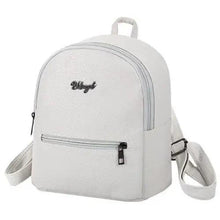 Load image into Gallery viewer, Simple And Stylish Mini Solid Backpack For Women And Girls Cute Travel Bag Trendy Student School Backpacks