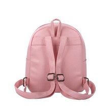 Load image into Gallery viewer, Simple And Stylish Mini Solid Backpack For Women And Girls Cute Travel Bag Trendy Student School Backpacks