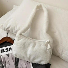Load image into Gallery viewer, Simple And Stylish Women Soft Plush Winter Furry Shoulder Bags For Ladies And Girls Designer Clutch Handbag For Female