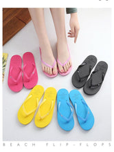 Load image into Gallery viewer, Simple Colors Comfortable Slippers Flip Flop Women Summer Fashion Casual Non-Slip Couple Flip Flops Breathable Beach Flip Flops For Women Summer Beach Slide Sandals