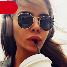 Load image into Gallery viewer, Simple Fashion Design Small Sunglasses For Women Round Shape Glasses For Men/Women Luxury Eyeglasses UV Protection Lightweight Driving Fishing Sports Mens Sunglasses