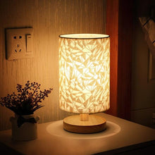 Load image into Gallery viewer, Simple Modern Table Lamp Bedroom Study Bedside Lamp 5V-220v Dimming Solid Wood Creative Birthday Gift Night Light Decorative Table Lamp Cute Study Lamps for Bedroom Décor