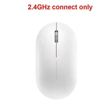 Load image into Gallery viewer, Simple Modern White/Black Wireless Bluetooth USB Connection Optical Mouse For Laptop PC Portable Slim Rechargeable Mouse Computer Mouse
