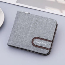 Load image into Gallery viewer, Simple PU Leather Business Men Wallet Fashion Lightweight Card Holder For Men Quality Luxurious Wallet