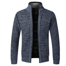 Load image into Gallery viewer, Simple Quality Autumn Winter New Men's Jacket Slim Fit Jacket Slim Fit Thick Sweaters Male Jacket Men Solid Cotton Thick Warm Sweater With Pockets Fashion Warm Cold Weather Classic Jacket