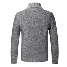 Load image into Gallery viewer, Simple Quality Autumn Winter New Men's Jacket Slim Fit Jacket Slim Fit Thick Sweaters Male Jacket Men Solid Cotton Thick Warm Sweater With Pockets Fashion Warm Cold Weather Classic Jacket