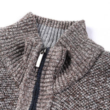 Load image into Gallery viewer, Simple Quality Autumn Winter New Men's Jacket Slim Fit Jacket Slim Fit Thick Sweaters Male Jacket Men Solid Cotton Thick Warm Sweater With Pockets Fashion Warm Cold Weather Classic Jacket