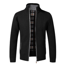 Load image into Gallery viewer, Simple Quality Autumn Winter New Men's Jacket Slim Fit Jacket Slim Fit Thick Sweaters Male Jacket Men Solid Cotton Thick Warm Sweater With Pockets Fashion Warm Cold Weather Classic Jacket