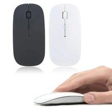 Load image into Gallery viewer, Simple Thin 1600 DPI USB Optical Black/White Wireless Computer Office Mouse Ultra Slim 2.4GHz Mouse For PC Laptop Classic Gaming Mouse