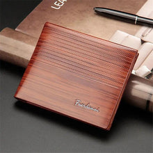 Load image into Gallery viewer, Simple Thin Leather Card Holders Vintage Brown Small Men Business Wallets Classic Design Wallets For Men