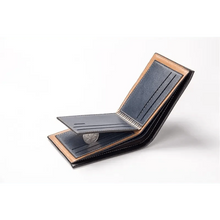 Load image into Gallery viewer, Simple Thin Leather Card Holders Vintage Brown Small Men Business Wallets Classic Design Wallets For Men