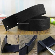 Load image into Gallery viewer, Simple Unisex Waistbands Retro Adjustable One Size Cotton Strap Metal Buckle 116cm Belts For Men
