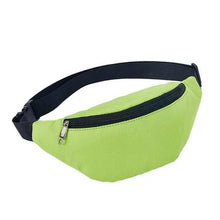 Load image into Gallery viewer, Simple Waterproof Chest Bag Unisex Fanny Pack Ladies Waist Pack Black Retro Style Women's Travel And Outdoor Waist Belt Bag