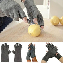 Load image into Gallery viewer, Simple Winter Arthritis Gloves Unisex Classic Anti Arthritis Therapy Gloves Compression Fingerless Gloves