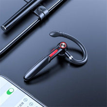 Load image into Gallery viewer, Single Wireless Bluetooth 5.0 Headset Handsfree HIFI Fingerprint Touch Hanging Ear Earphone for iPhone Waterproof Earpiece Ear Wireless Bluetooth Sport Headphones