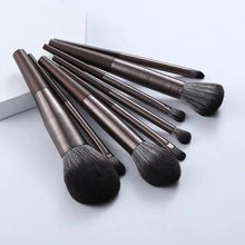 Load image into Gallery viewer, Sizzling 11/8pcs Natural Hair Green Makeup Brushes Foundation Powder Eyeshadow Eyebrow Brush Set Profesional Cosmetic Tool