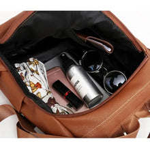Load image into Gallery viewer, Sizzling Anti-Theft Vintage Style Leather Backpacks for Teenager Girls And Women School Bagpack For Females Travel Bags
