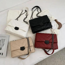 Load image into Gallery viewer, Sizzling Embroidery Thread Small PU Leather Crossbody Bags For Women And Girls Trending Female Shoulder Handbags