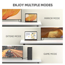 Load image into Gallery viewer, Slim And Flexible 1.4 8K HDR 60Hz 4K@144Hz 32.4Gbps DisplayPort Cable Adapter For PC Laptop TV Monitor Projector