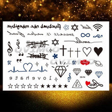 Load image into Gallery viewer, Small 3D Dinosaur Temporary Sticker Tattoos Colorful Tiny Tattoos For Party Children