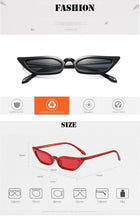 Load image into Gallery viewer, Small Leopard Cateye Design Women Sunglasses Vintage Glasses For Women Summer UV Eyewear Protection Eye Catching Cool Sunglasses For Women Goggles Plastic Frame