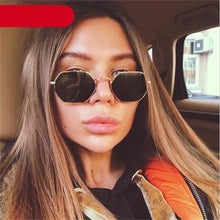 Load image into Gallery viewer, Small Polygon Women Men Sunglasses Delicate Metal Polygon Sunglasses For Women Classic Retro Small Size Frame Women Sunglasses Design Glasses for Men