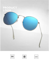 Load image into Gallery viewer, Small Round Polarized Sunglasses Retro Men Women Round Shape Sunglasses For Women New Branded Designer Eyeglasses For Women/Men New Elegant Small Frame Round Glasses