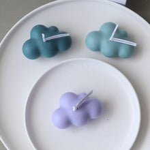 Load image into Gallery viewer, Small Scented Cloud Shape Birthday Candle Handmade Scented Candle Hand Poured Decorative Candle Aesthetic Candle Room Decor For Home Use Bedroom Romantic Soy Candle Home decoration Mother's Day Gifts