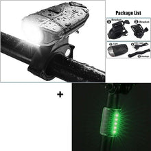 Load image into Gallery viewer, Smart Bike Light Wireless Remote Control Cycling Turning Signal Taillight USB Bicycle Rechargeable Rear Light LED Warning Lamp USB Bicycle Tail Light Wireless Remote Control Back Bike Light For Night Riding Safety Warning Cycling Lights