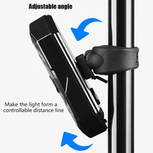 Load image into Gallery viewer, Smart Bike Light Wireless Remote Control Cycling Turning Signal Taillight USB Bicycle Rechargeable Rear Light LED Warning Lamp USB Bicycle Tail Light Wireless Remote Control Back Bike Light For Night Riding Safety Warning Cycling Lights
