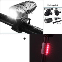 Load image into Gallery viewer, Smart Bike Light Wireless Remote Control Cycling Turning Signal Taillight USB Bicycle Rechargeable Rear Light LED Warning Lamp USB Bicycle Tail Light Wireless Remote Control Back Bike Light For Night Riding Safety Warning Cycling Lights