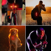 Load image into Gallery viewer, Smart Bike Light Wireless Remote Control Cycling Turning Signal Taillight USB Bicycle Rechargeable Rear Light LED Warning Lamp USB Bicycle Tail Light Wireless Remote Control Back Bike Light For Night Riding Safety Warning Cycling Lights