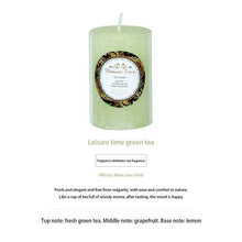 Load image into Gallery viewer, Smokeless Soy Wax Scented Candles Scented Pillar Candles Dripless Clean Burning Smokeless Dinner Candle For Wedding Party Restaurants Home Candles Church Wedding Birthday Holiday Scented Buddhist Creative Candles