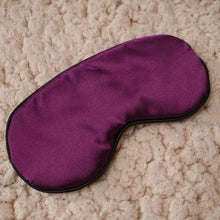 Load image into Gallery viewer, Smooth Pure Silk Sleep Rest Eye Mask Padded Shade Cover Travel Relax Eye Mask Sleeping Mask Comfortable Sleep Eye Cover With Adjustable Strap